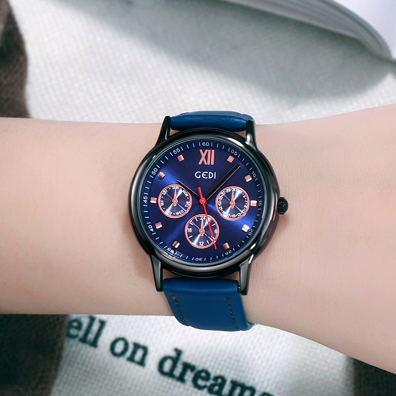 GEDI Cross-border Trendy Creative Belt Watch Women Features Hot Selling Personalized Wrist Watch Gift Fashion Women's Watch