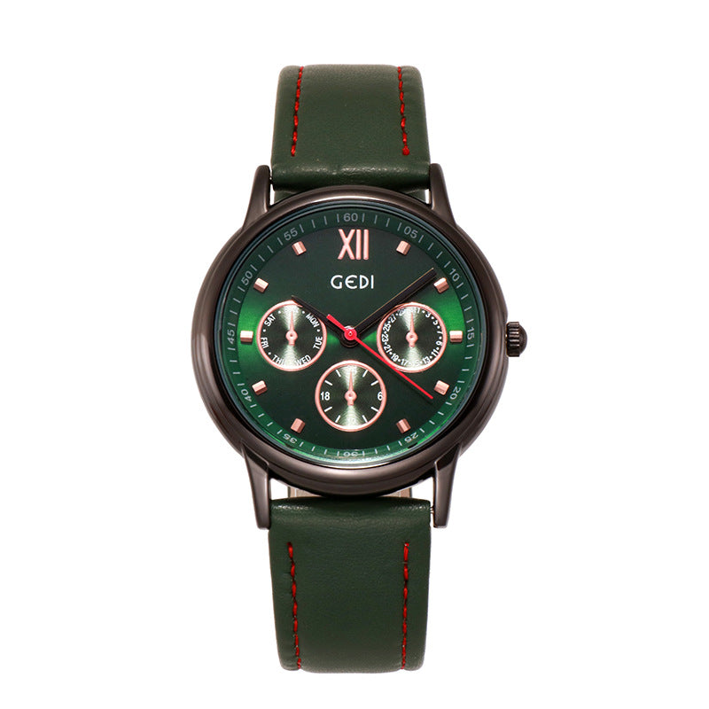 GEDI Cross-border Trendy Creative Belt Watch Women Features Hot Selling Personalized Wrist Watch Gift Fashion Women's Watch