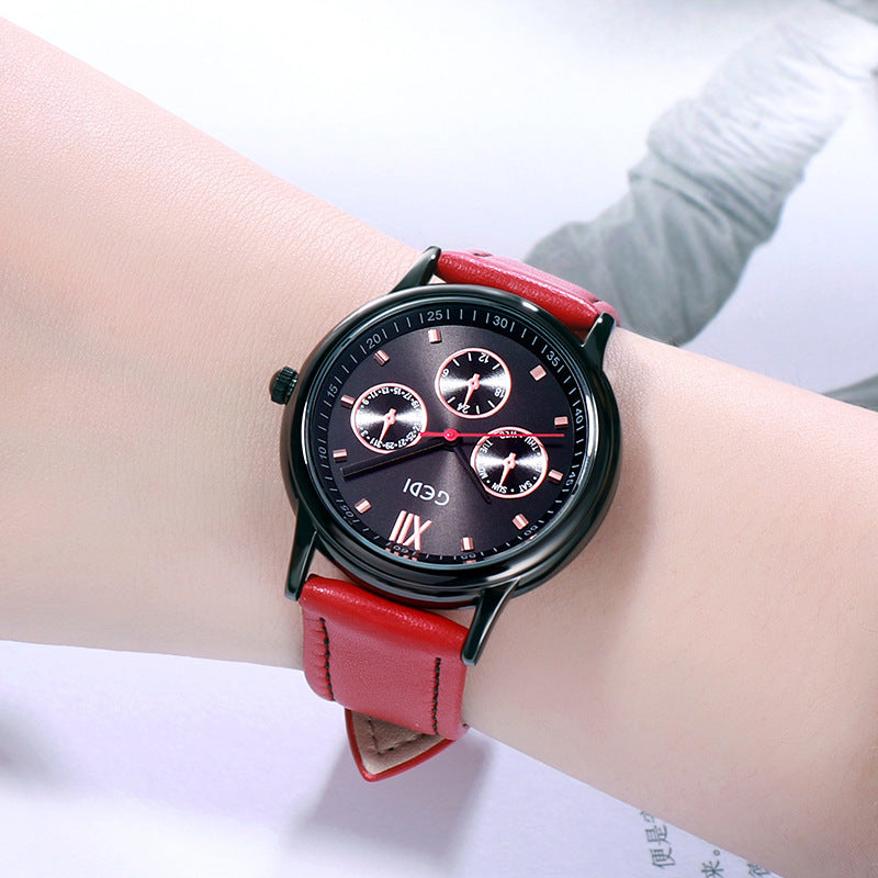 GEDI Cross-border Trendy Creative Belt Watch Women Features Hot Selling Personalized Wrist Watch Gift Fashion Women's Watch