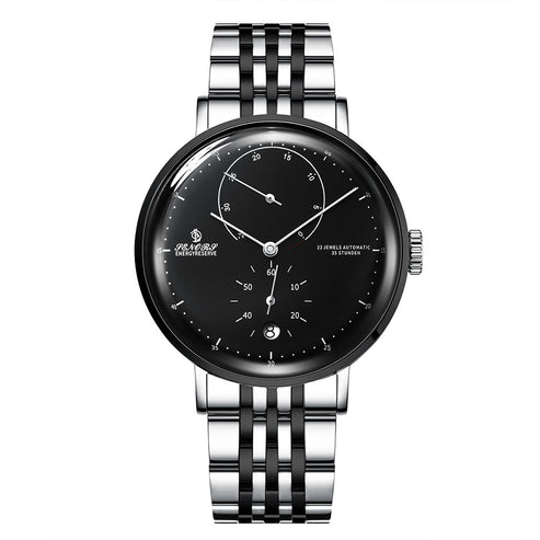 Sainas SENORS Amazon Hot Curved Glass Business Fashion Men's Watch Automatic Mechanical Watch SN082