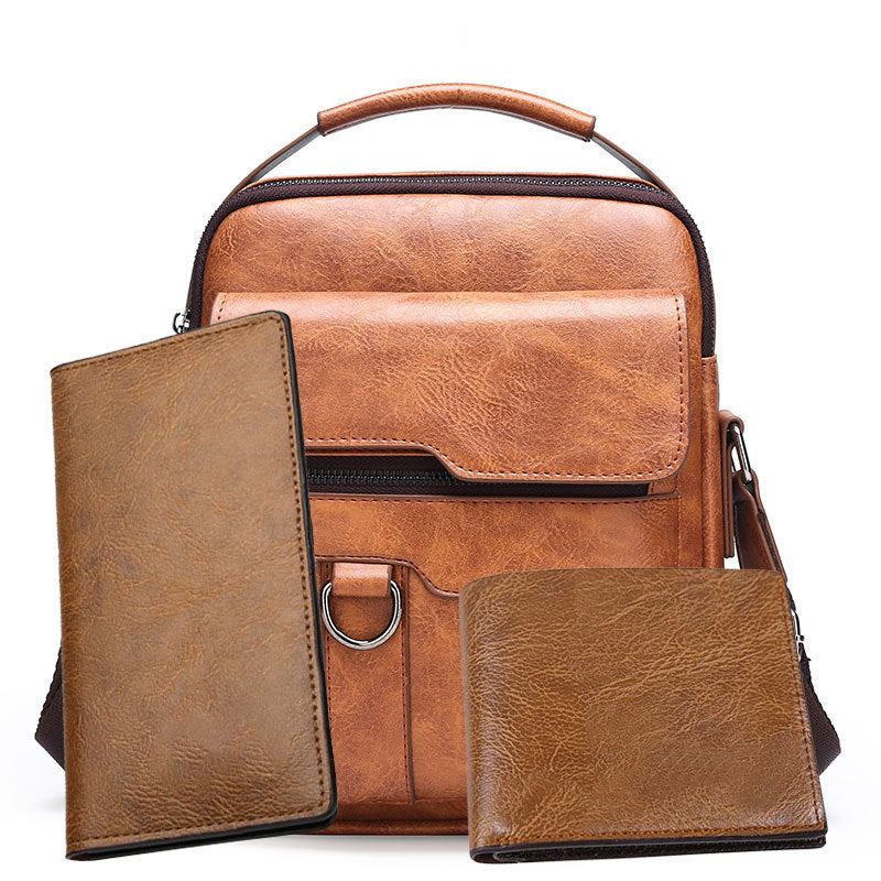 Men's Bag Handbag Shoulder Bag Travel Men's Bag Briefcase Business Computer Bag Men's Crossbody Bag Business Wallet