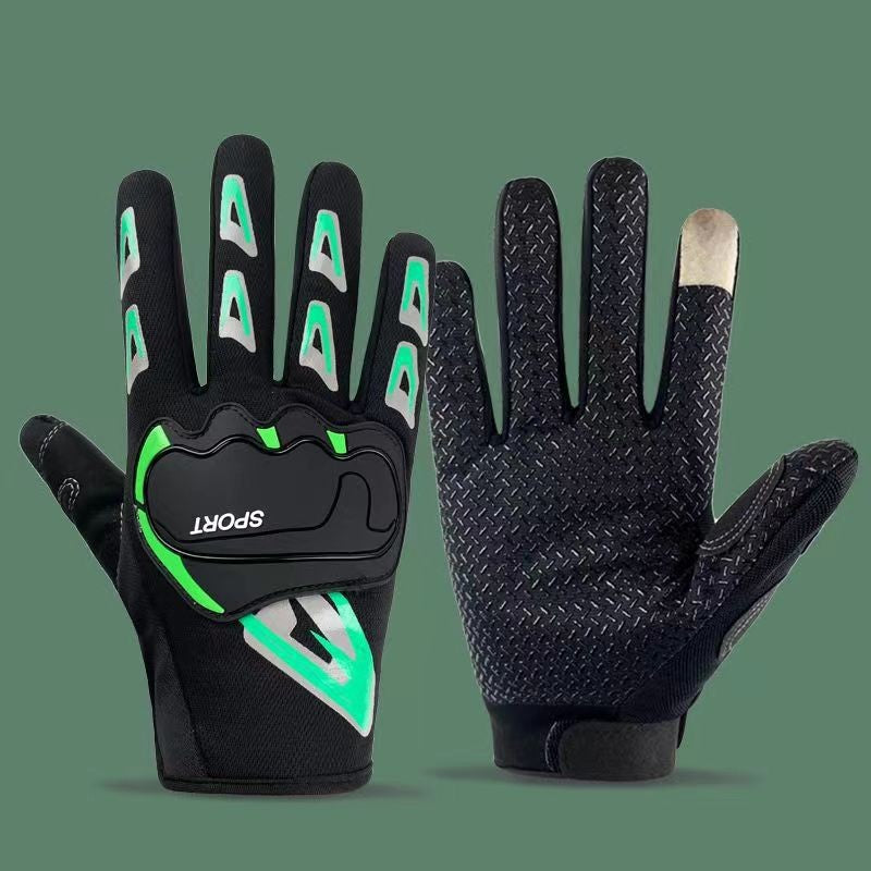 Outdoor Riding Gloves Motorcycle Bicycle Motorcycle Sports Fitness Non-slip Gloves Men's Spring and Summer Special Forces