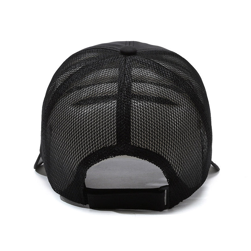Hat Men's Pull-out Brim Quick-drying Hat Outdoor Sports Sunshade Hat Women's Macaron Color Cap Sunscreen Breathable