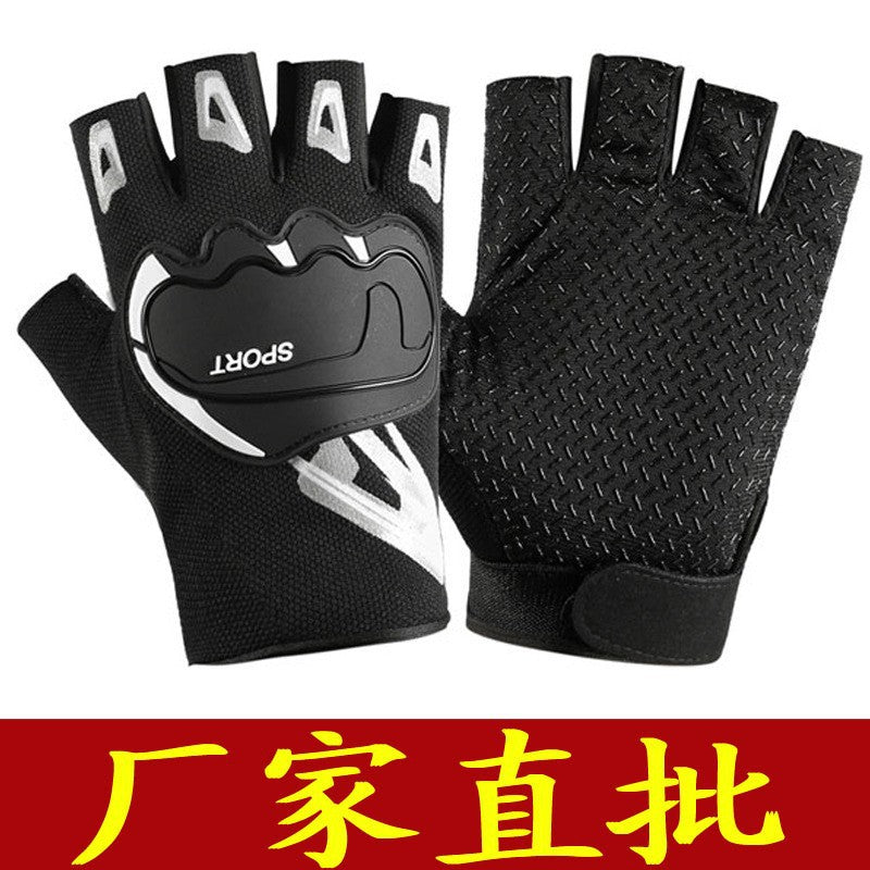 Outdoor Riding Gloves Motorcycle Bicycle Motorcycle Sports Fitness Non-slip Gloves Men's Spring and Summer Special Forces