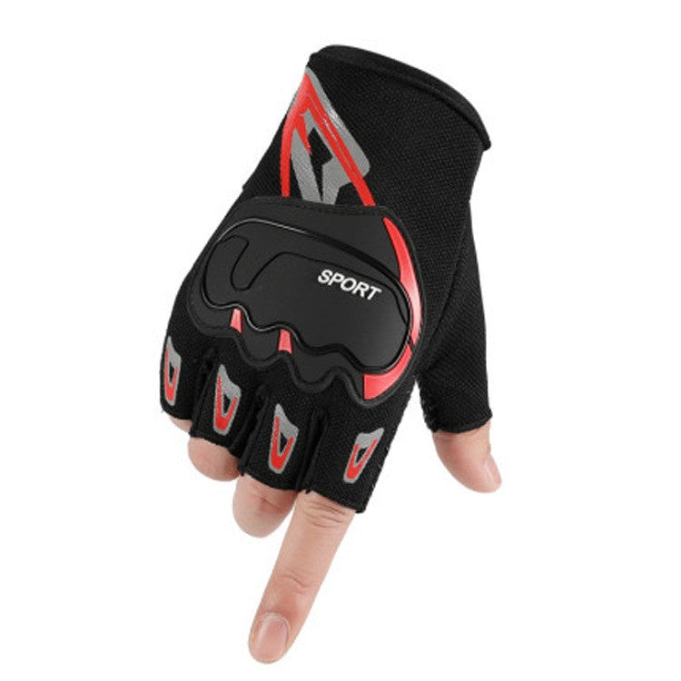 Outdoor Riding Gloves Motorcycle Bicycle Motorcycle Sports Fitness Non-slip Gloves Men's Spring and Summer Special Forces