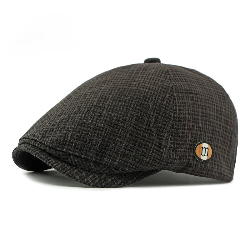 New Hats for Men and Women Wearing British Retro Beret Hat Fashion Casual Berets Caps for Women Solid Color Adjustable Cap