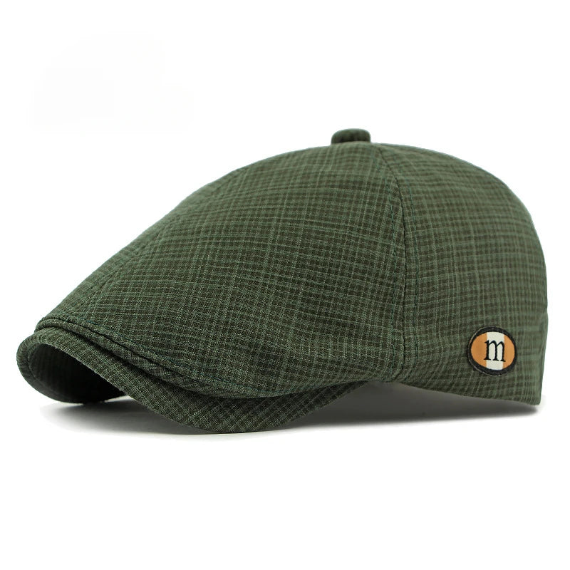 New Hats for Men and Women Wearing British Retro Beret Hat Fashion Casual Berets Caps for Women Solid Color Adjustable Cap