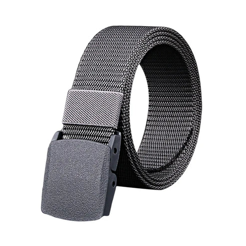 Men Belt 2026  Belts Adjustable Belt Men Outdoor Travel Tactical Waist Belt with Plastic Buckle for Pants 120cm