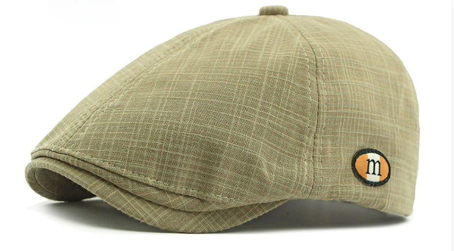 New Hats for Men and Women Wearing British Retro Beret Hat Fashion Casual Berets Caps for Women Solid Color Adjustable Cap
