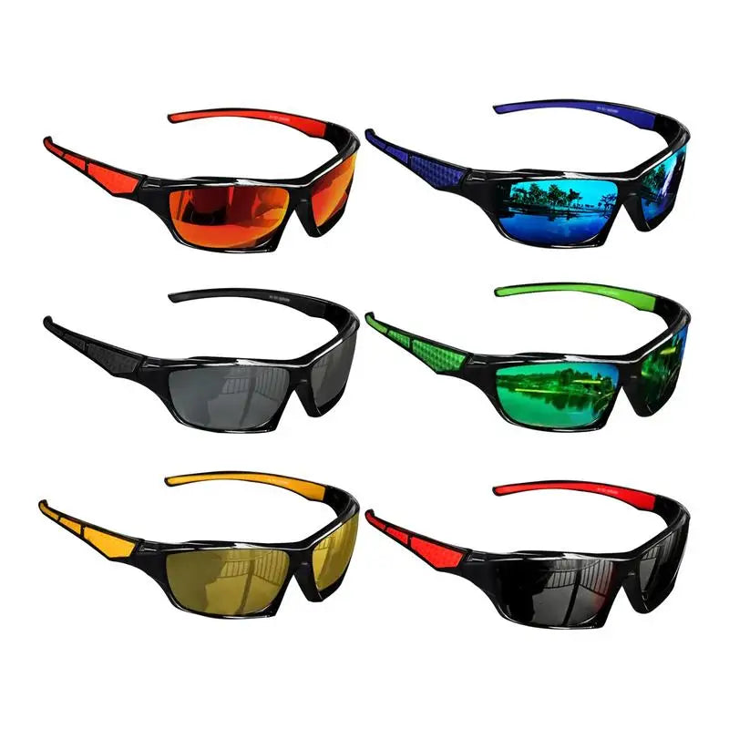 Fishing Sunglasses for Men UV Sunglasses Polarized Glasses for Men Comfortable Lightweight Frame Sport Eyeglasses for Driving